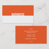 Moderne Visitenkarte (Vorne/Hinten)