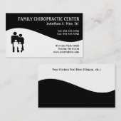 Moderne Visitenkarte (Vorne/Hinten)