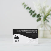 Moderne Visitenkarte (Stehend Vorderseite)