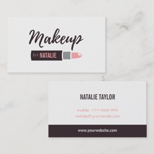 Moderne Visitenkarte (Vorne/Hinten)