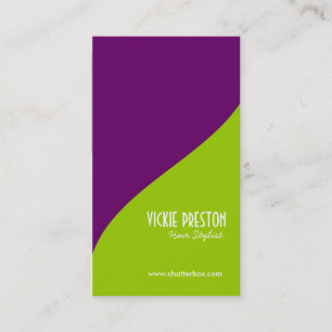 Moderne Visitenkarte