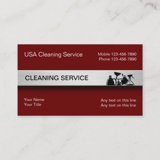 Moderne Visitenkarte (Vorderseite)