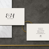 Moderne Visitenkarte