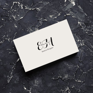 Moderne Visitenkarte