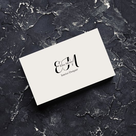 Moderne Visitenkarte