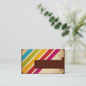 moderne Visitenkarte (Stehend Vorderseite)