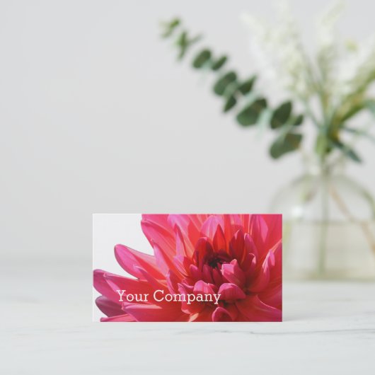 Moderne Visitenkarte (Stehend Vorderseite)