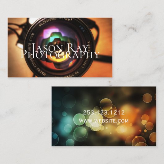 Moderne Visitenkarte (Vorne/Hinten)