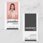 Moderne Visitenkarte (Vorne/Hinten)