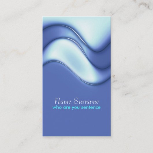 moderne Visitenkarte (Vorderseite)