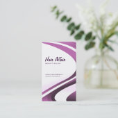 Moderne Visitenkarte (Stehend Vorderseite)