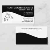 Moderne Visitenkarte (Vorne/Hinten)