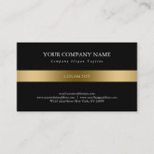 Moderne Visitenkarte (Rückseite)