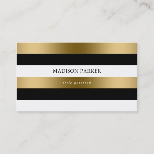 Moderne Visitenkarte (Vorderseite)