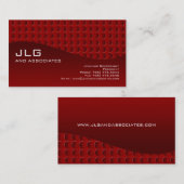 Moderne Visitenkarte (Vorne/Hinten)