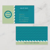 Moderne Visitenkarte 002 (Vorne/Hinten)