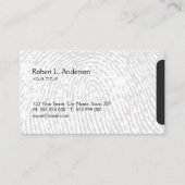 Moderne Visitenkarte der (Vorderseite)