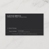 Moderne Visitenkarte der Fliesen-Reihen-No.3 (Rückseite)