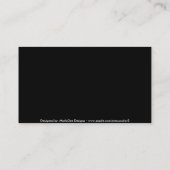 Moderne Visitenkarte der Kreis-#2 (Rückseite)