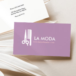 Moderne Visitenkarte | Friseursalon / Stylist