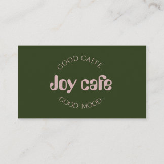 Moderne Visitenkarte für Coffeeshops | Café-Brandi