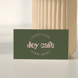 Moderne Visitenkarte für Coffeeshops | Café-Brandi