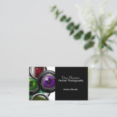 Moderne Visitenkarte für Fotografen (Stehend Vorderseite)