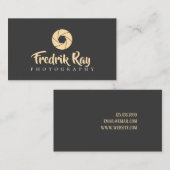 Moderne Visitenkarte für Fotografen (Vorne/Hinten)