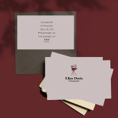 Moderne Visitenkarte für Fotografen