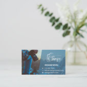 Moderne Visitenkarte für Fotografen – Studio-Foto (Stehend Vorderseite)