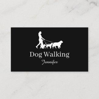 Moderne Visitenkarte für Hundebetreuer