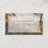 Moderne Visitenkarte für kundenspezifische Hinterg (Vorderseite)