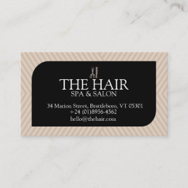 Moderne Visitenkarte für Salon