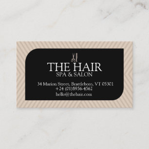 Moderne Visitenkarte für Salon