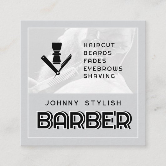 Moderne Visitenkarte für Stadtbarren (Vorderseite)