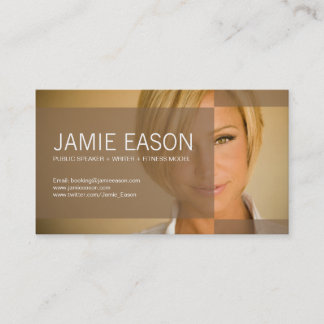 Moderne Visitenkarte - Jamie Eason