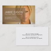 Moderne Visitenkarte - Jamie Eason (Vorne/Hinten)