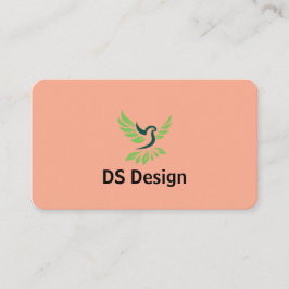Moderne Visitenkarte mit Phoenix-Logo