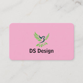Moderne Visitenkarte mit Phoenix-Logo