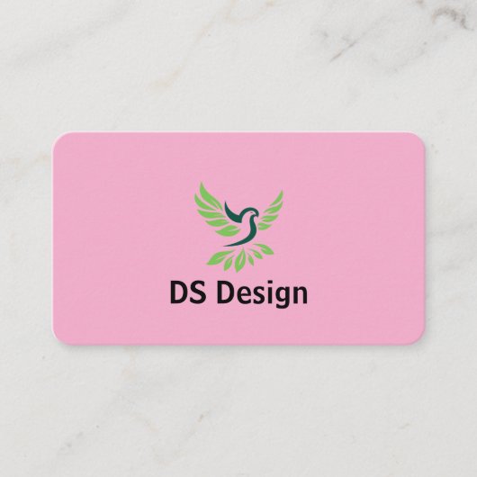 Moderne Visitenkarte mit Phoenix-Logo (Vorderseite)