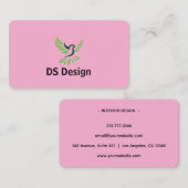 Moderne Visitenkarte mit Phoenix-Logo (Vorne/Hinten)