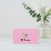 Moderne Visitenkarte mit Phoenix-Logo (Stehend Vorderseite)