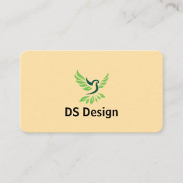 Moderne Visitenkarte mit Phoenix-Logo