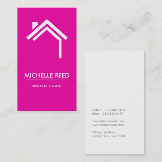 Moderne Visitenkarte | Nr. 30 (Vorne/Hinten)