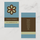 Moderne Visitenkarte-oder Visitenkarte (Vorne/Hinten)