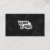 Moderne Visitenkarte – QR-Code & Logo (Vorderseite)