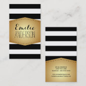 Moderne Visitenkarte-Schablone Visitenkarte (Vorne/Hinten)