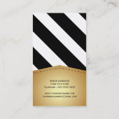 Moderne Visitenkarte-Schablone Visitenkarte (Rückseite)