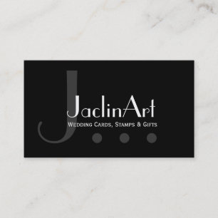 Moderne Visitenkarte-Schwarzweiss-Schablone Visitenkarte