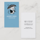 Moderne Visitenkarte | Versicherungsverkäufe (Vorne/Hinten)